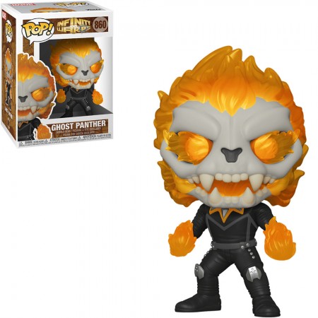 Funko Pop Marvel Infinity Warps - Ghost Panther 860