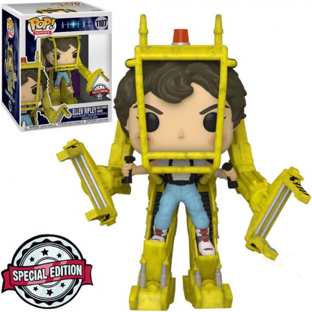 Funko Pop Aliens Exclusive - Ellen Ripley With Power Loader 1107 (super Sized 6