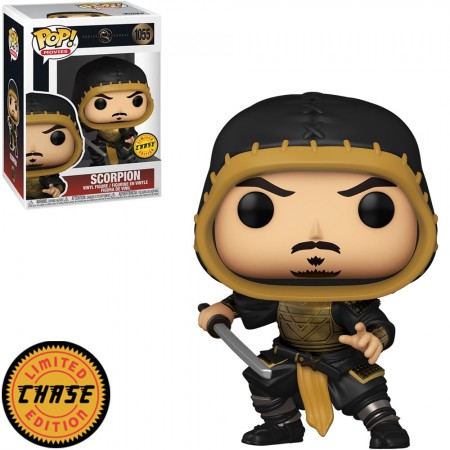 Funko Pop Mortal Kombat Movie - Scorpion 1055 (chase)