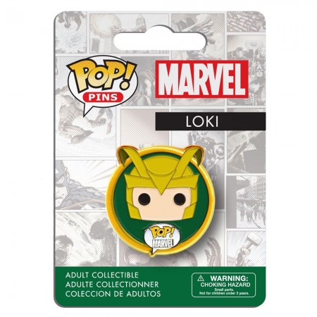 Funko Pop Pins Marvel Loki