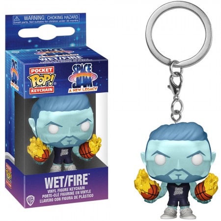 Chaveiro Funko Pocket Pop Keychain Space Jam: a New Legacy - Wet/fire