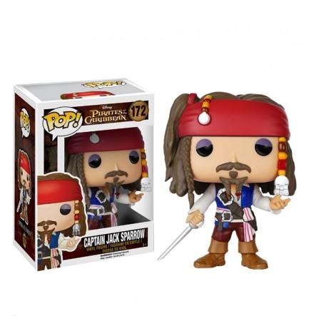 Funko Pop Disney Movies Pirates Of The Caribbean - Captain Jack Sparrow 172