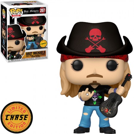 Funko Pop Bret Michaels - Bret Michaels 207 (chase)