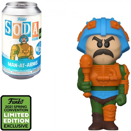 Funko Soda Masters Of The Universe Exclusive Eccc 2021 - Man-at-arms