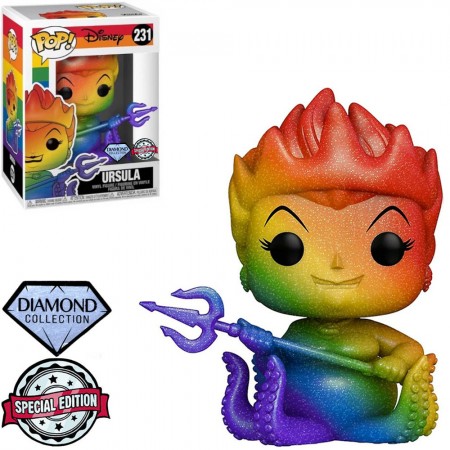 Funko Pop Disney The Little Mermaid Pride Exclusive - Ursula 231 (diamond)