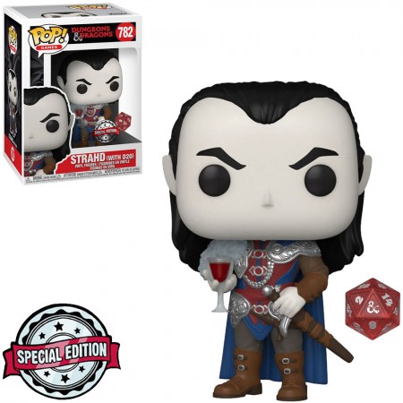 Funko Pop Dungeons And Dragons Exclusive - Strahd With D20 782