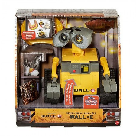Boneco Mattel Disney - Hello Wall-e With Remote Control
