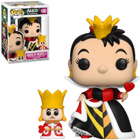 Funko Pop Disney Alice In Wonderland 70th Anniversary - Queen Of Hearts With King 1063