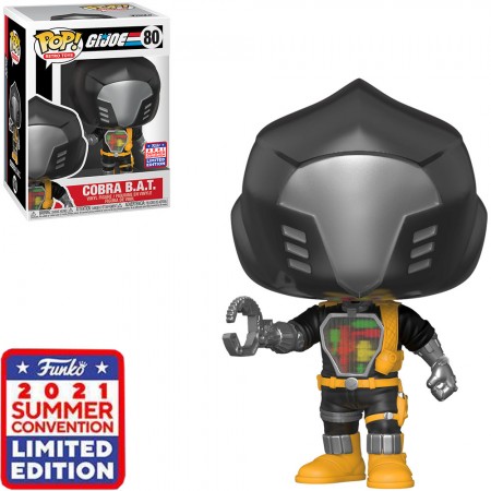 Funko Pop G.i. Joe Sdcc 2021 Exclusive - Cobra B.a.t. 80