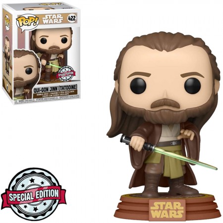 Funko Pop Star Wars Across The Galaxy Exclusive - Qui-gon Jinn 422