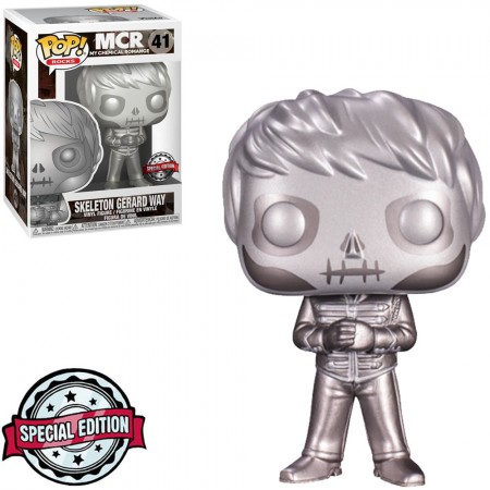Funko Pop Rocks My Chemical Romance Exclusive - Skeleton Gerard Way 41