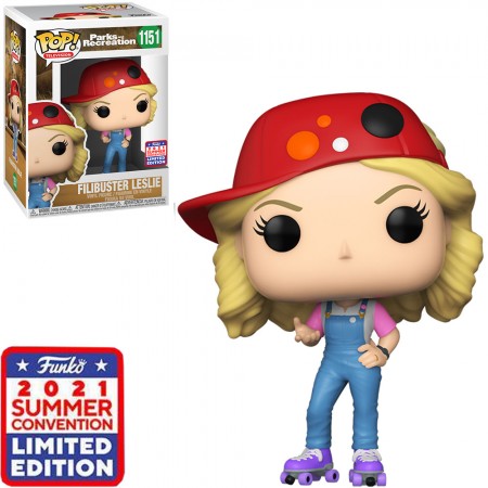 Funko Pop Parks And Recreation Sdcc 2021 Exclusive - Filibuster Leslie 1151