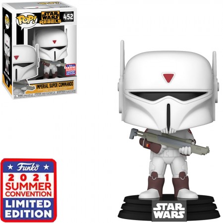 Funko Pop Star Wars Rebels Sdcc 2021 Exclusive - Imperial Super Commando 452