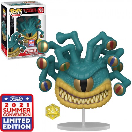 Funko Pop Dungeons And Dragons Sdcc 2021 Exclusive - Xanathar With D20 785