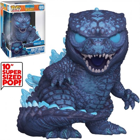 Funko Pop Godzilla Vs Kong - Neon City Godzilla 1015 (super Sized 10