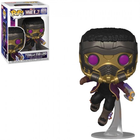 Funko Pop Marvel What If...? - T'challa Star-lord 871