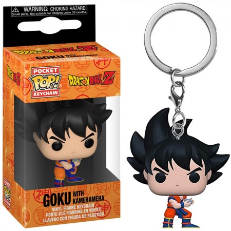 Chaveiro Funko Pocket Pop Keychain Dragon Ball Z - Goku With Kamehameha