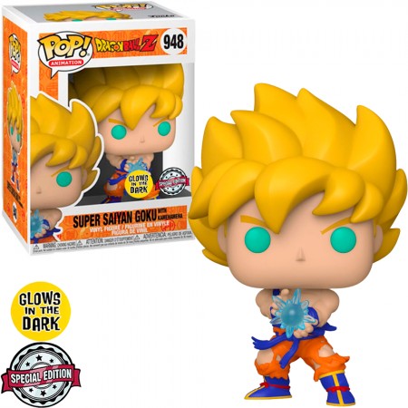 Funko Pop Dragon Ball Z Exclusive - Super Saiyan Goku With Kamehameha 948