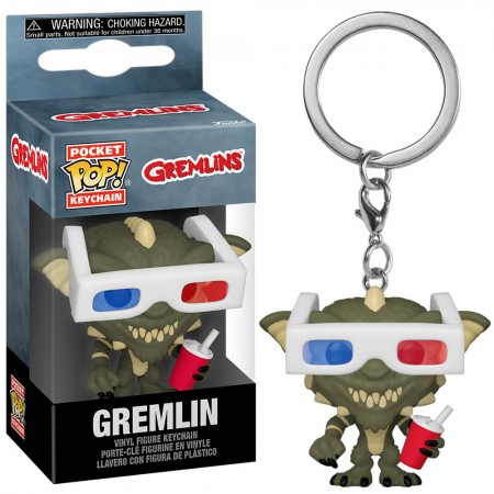 Chaveiro Funko Pocket Pop Keychain Gremlins - Gremlin With 3d Glasses