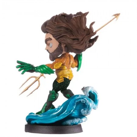 Esttua Iron Studios Minico Aquaman Deluxe - Aquaman