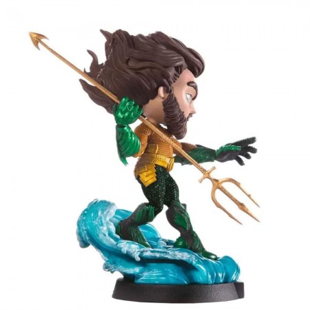 Esttua Iron Studios Minico Aquaman Deluxe - Aquaman