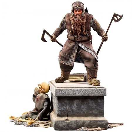 Esttua Iron Studios Bds Art Scale 1/10 Lord Of The Rings Deluxe - Gimli