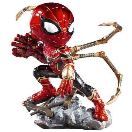 Esttua Iron Studios Minico Marvel Avengers Endgame - Iron-spider