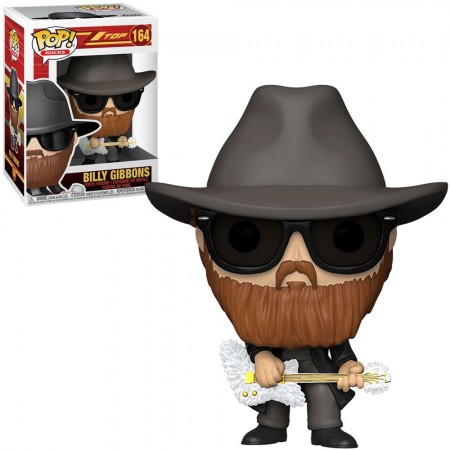 Funko Pop Rocks Zz Top - Billy Gibbons 164