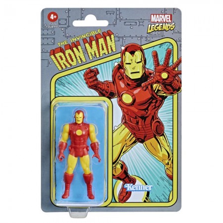Boneco Hasbro Marvel Legends Retro Kenner - Iron Man