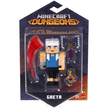 Boneco Mattel Minecraft Dungeons - Greta