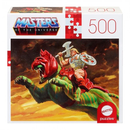 Mattel Puzzle Masters Of The Universe - He-man And Battle Cat