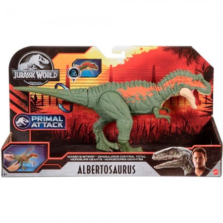 Boneco Mattel Jurassic World Massive Biters - Albertosaurus