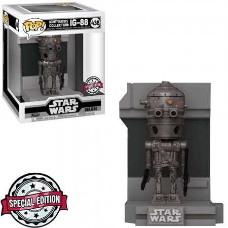 Funko Pop Star Wars Deluxe - Bounty Hunters Collection: Ig-88 438