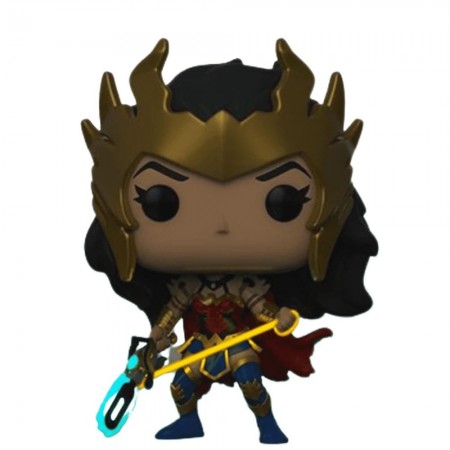 Funko Pop Chase Heroes Wonder Woman 80 Years - Wonder Woman (death Metal) 385