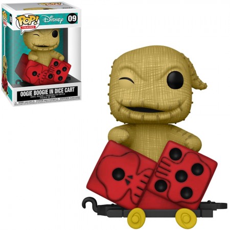 Funko Pop Disney Trains Nightmare Before Christmas - Oogie Boogie In Dice Cart 09