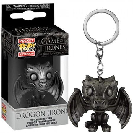 Chaveiro Funko Pocket Pop Keychain Game Of Thrones - Drogon (iron)