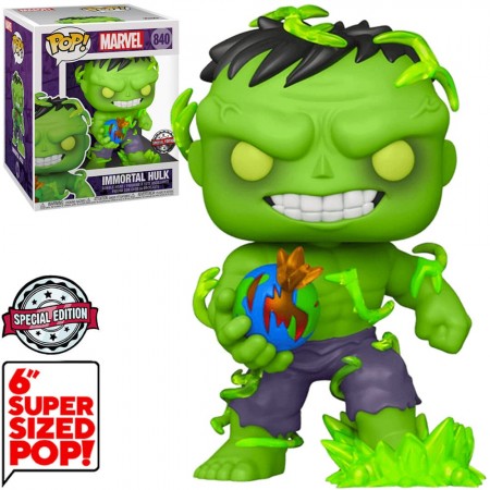 Funko Pop Marvel Exclusive - Immortal Hulk 840 (super Sized 6