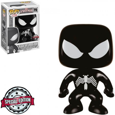 Funko Pop Marvel Exclusive - Black Suit Spider-man 79