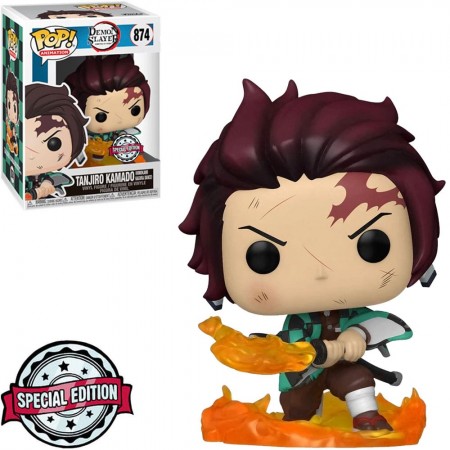 Funko Pop Demon Slayer Exclusive - Tanjiro Kamado (hinokami Kagura Dance) 874
