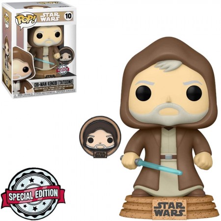 Funko Pop Star Wars Exclusive - Obi-wan Kenobi (tatooine) 10