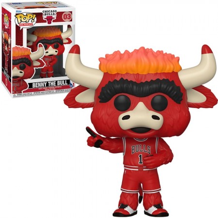 Funko Pop Nba Mascots Chicago Bulls - Benny The Bull 03