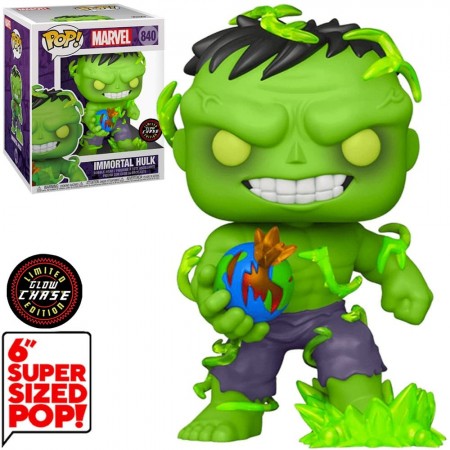 Funko Pop Chase Marvel - Immortal Hulk 840 (super Sized 6