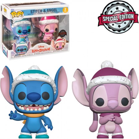 Funko Pop Disney Lilo & Stitch Exclusive - Stitch And Angel (2 Pack)