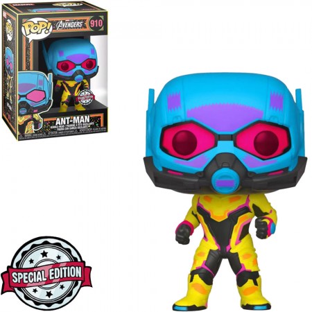 Funko Pop Marvel Black Light Avengers Endgame Exclusive - Ant-man 910