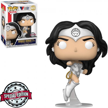 Funko Pop Wonder Woman 80 Years Exclusive - Wonder Woman (white Lantern) 423