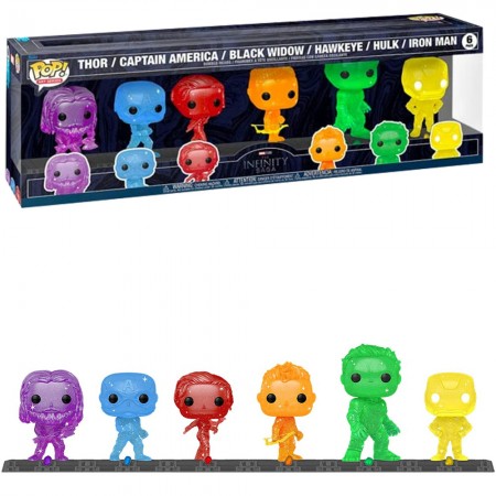 Funko Pop Art Series Marvel - The Infinity Saga (6 Pack)