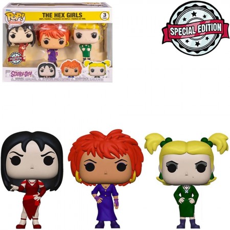 Funko Pop Scooby-doo Exclusive - The Hex Girls (3 Pack)