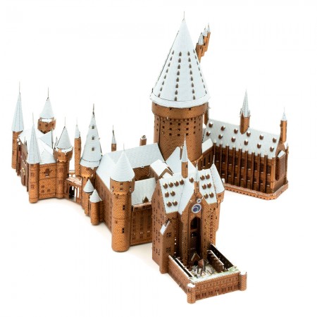 Miniatura de Montar Metal Earth Premium Series Harry Potter - Hogwarts In Snow (icx138)