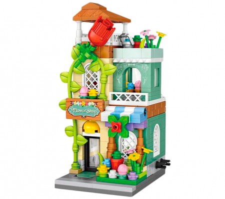 Miniatura de Montar Loz - Flower Shop 1633