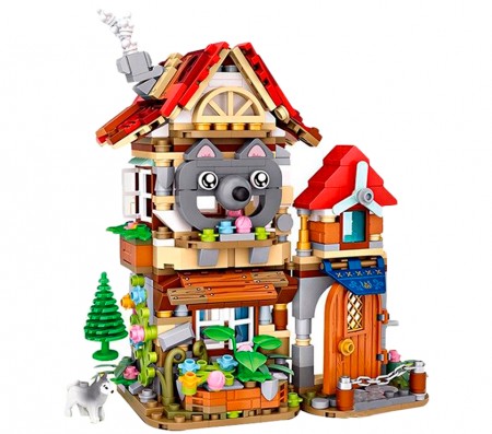 Miniatura de Montar Loz - Forest Cabin 1633